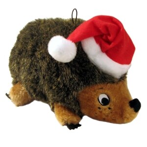 Holiday Hedgehogz Plush Dog Toy