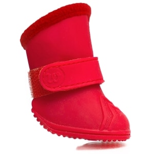 Lined Wellies - Red