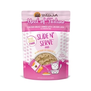 Slide N'Serve Pate Meal of Fortune Chicken Breast Dinner with Chicken Liver Cat Food