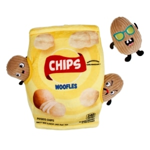 Potato Chip Burrow Dog Toy