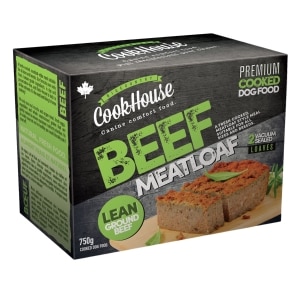 Cookhouse Beef Meatloaf Dog Food