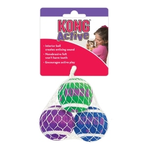 Active Tennis Balls With Bells Cat Toys