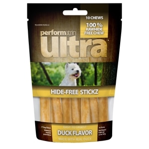 Hide-Free Stickz Duck Flavour 5in Dog Treats