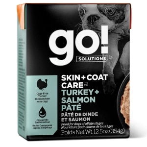 Skin + Coat Care Turkey + Salmon Pate Recipe Dog Food