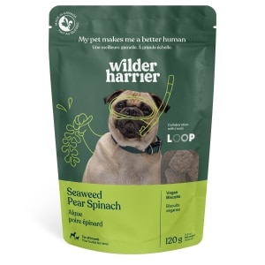 Seaweed Pear & Spinach Vegan Dog Treats