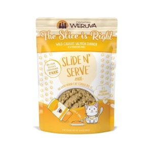 Slide N' Serve Pate The Slice is Right Wild Caught Salmon Dinner Cat Food