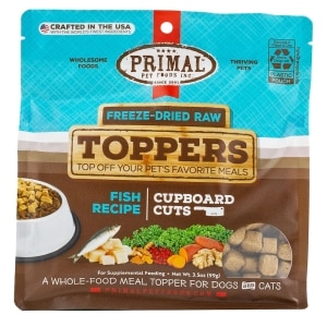 Cupboard Cuts Freeze-Dried Raw Toppers Fish Recipe Dog & Cat Food