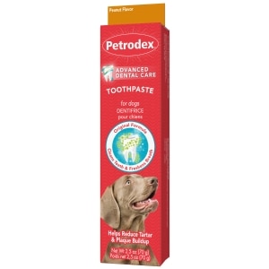 Veterinary Strength Natural Toothpaste for Dogs Peanut Flavor