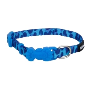 Li'l Pals Blue Leopard Collar