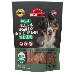 Organic Chicken & Brown Rice Dog Treats