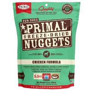 Freeze-Dried Nuggets Chicken Formula Dog Food