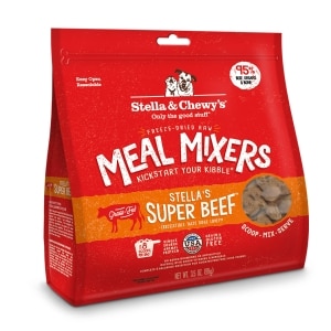 Freeze-Dried Stella's Super Beef Meal Mixers Dog Food