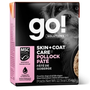 Skin + Coat Care Pollock Pate Recipe Dog Food
