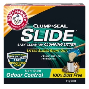 Clump & Seal Slide Easy Clean-Up Clumping Cat Litter