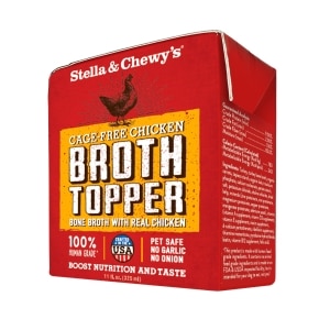 Cage-Free Chicken Broth Topper Dog Food