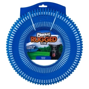 Rugged Flyer Assorted Colours Dog Toy