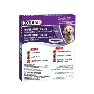 Power Band Plus II Dual Action Flea & Tick Collar for Dogs & Puppies