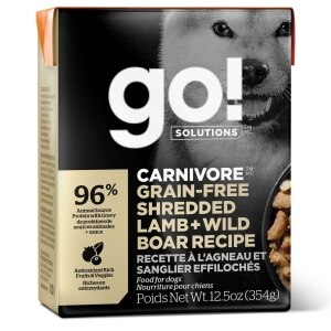 CARNIVORE Grain Free Shredded Lamb & Wild Boar Recipe Dog Food