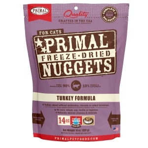Freeze-Dried Nuggets Turkey Formula Cat Food