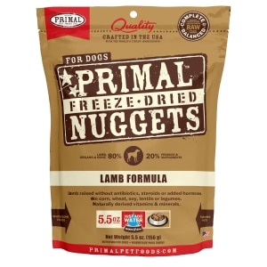 Freeze-Dried Nuggets Lamb Formula Dog Food