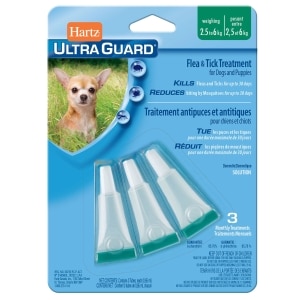UltraGuard Flea & Tick Treatment for Dogs 2.5-6 kg