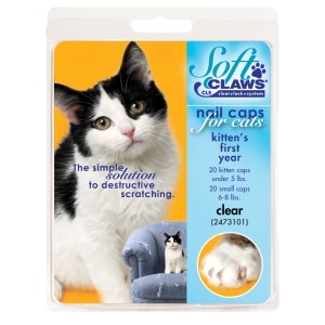 Kitten Clear Nail Caps Take Home Kit