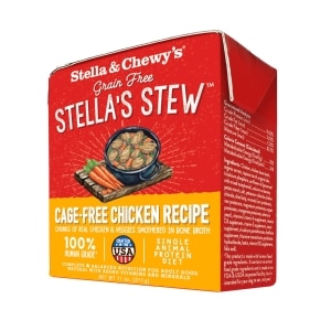 Grain Free Stella's Stew Cage-Free Chicken Recipe Dog Food