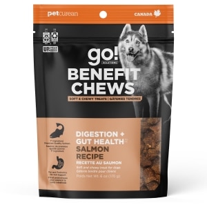 Benefit Chews Digestion + Gut Health Salmon Recipe Dog Treats