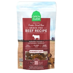 Grass Fed Beef Recipe Raw Patties Freeze Dried Dog Food