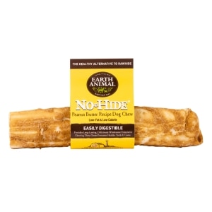 No-Hide Peanut Butter Natural Rawhide Alternative Dog Chew