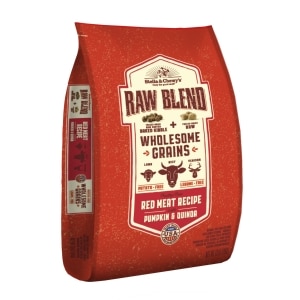 Raw Blend Wholesome Grain Red Meat with Pumpkin & Quinoa Recipe Dog Food