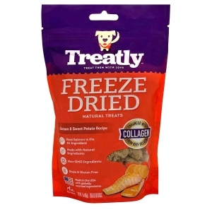 Freeze Dried Salmon & Sweet Potato Recipe Collagen Dog Treats