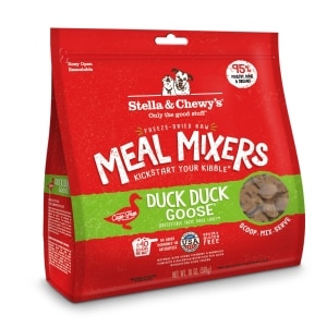 Freeze-Dried Duck Duck Goose Meal Mixers Dog Food