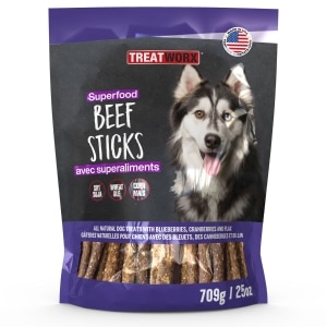 Superfood Beef Sticks Dog Treats