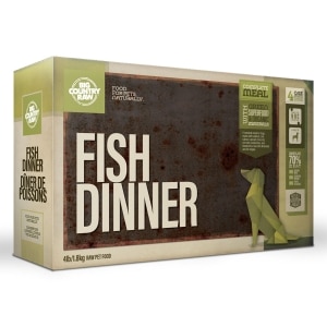 Fish Dinner Carton Dog Food