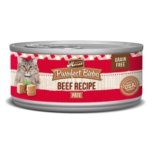 Purrfect Bistro Grain Free Beef Recipe Pate Cat Food
