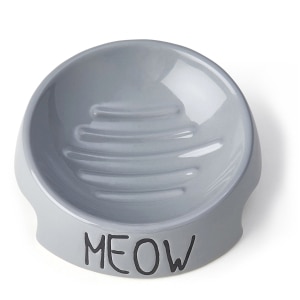 Meow Bowl Grey