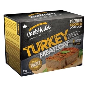 Cookhouse Turkey Meatloaf Dog Food