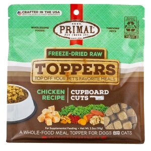 Cupboard Cuts Freeze-Dried Raw Toppers Chicken Recipe Dog & Cat Food