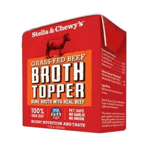 Grass-Fed Beef Broth Topper Dog Food