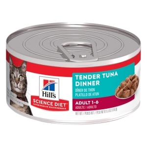 Adult Tender Tuna Dinner Cat Food