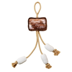 Wedding Happily Ever After Rope Dog Toy