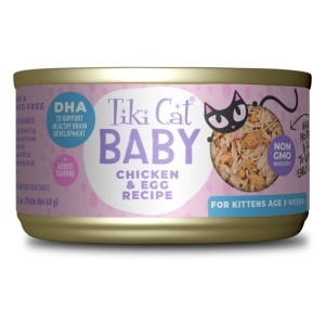 Baby Chicken & Egg Recipe Kitten Cat Food