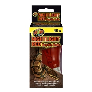 Nightlight Red Reptile Bulb