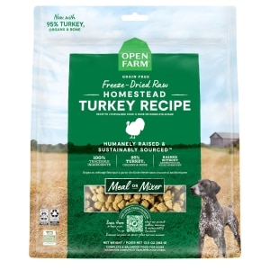 Homestead Turkey Recipe Freeze Dried Raw Dog Food