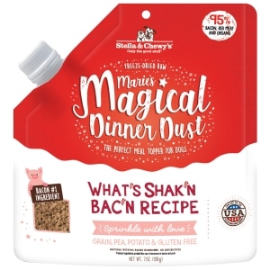 Marie's Magical Dinner Dust What's Shak'n Bac'n Recipe Dog Food Topper